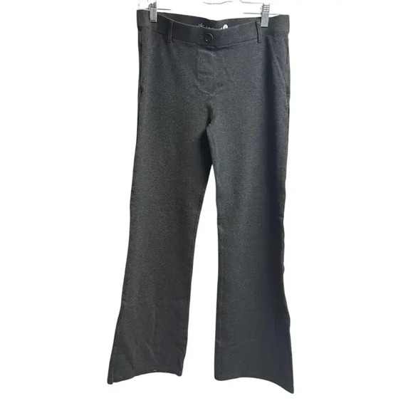 Betabrand Classic Dress Pant Yoga Pant Bootcut Dark Gray Medium - Picture 1 of 6